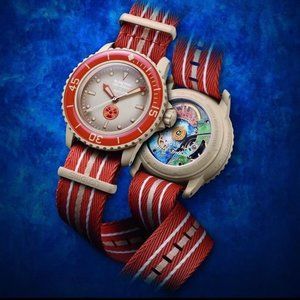 Swatch X Blancpain Arctic Ocean Scuba Fifty Fathoms